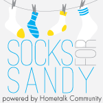 Socks for Sandy, a fundraiser for Hurricane Sandy survivors