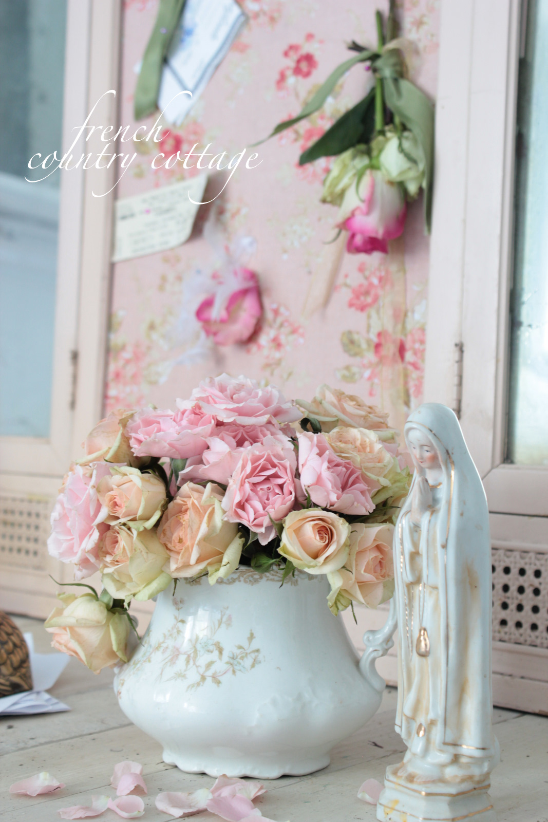 A Chippy Pink Treasure - French Country Cottage
