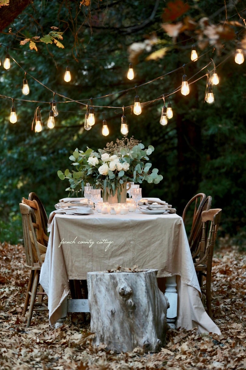 7 Tips for a beautiful Thanksgiving Table - French Country Cottage