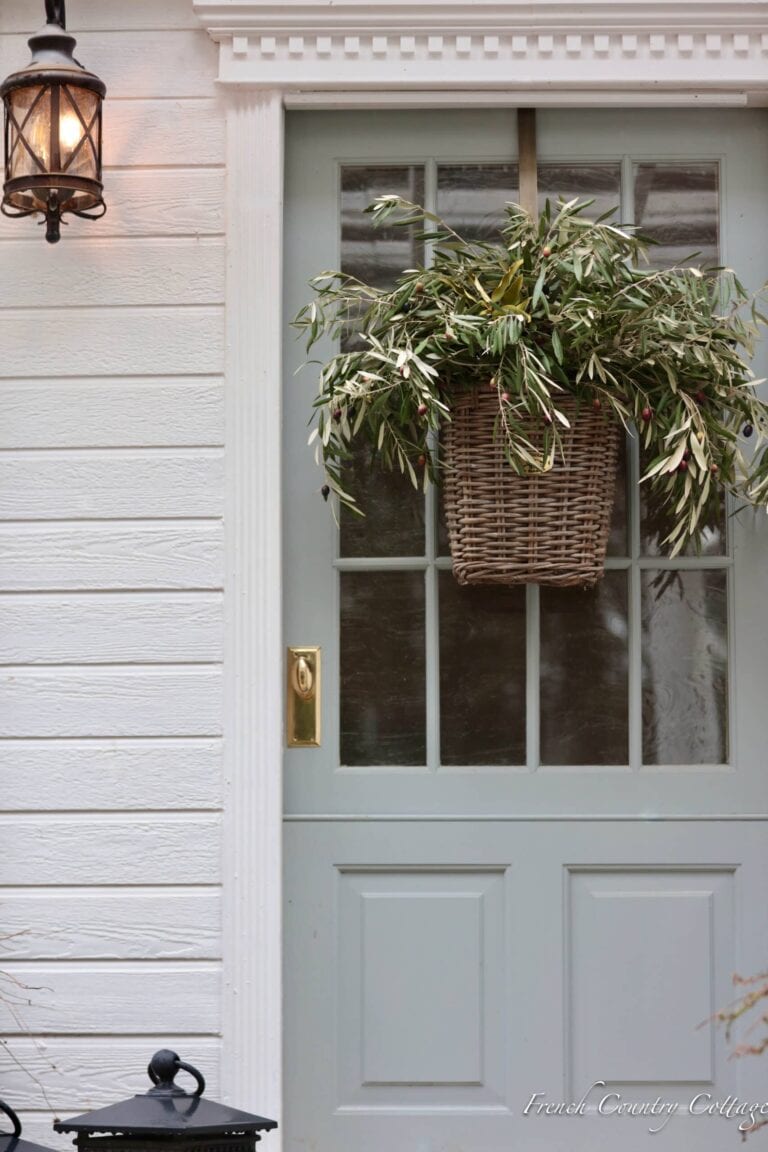 Favorite Things 5 Beautiful Front Door Basket Ideas French Country