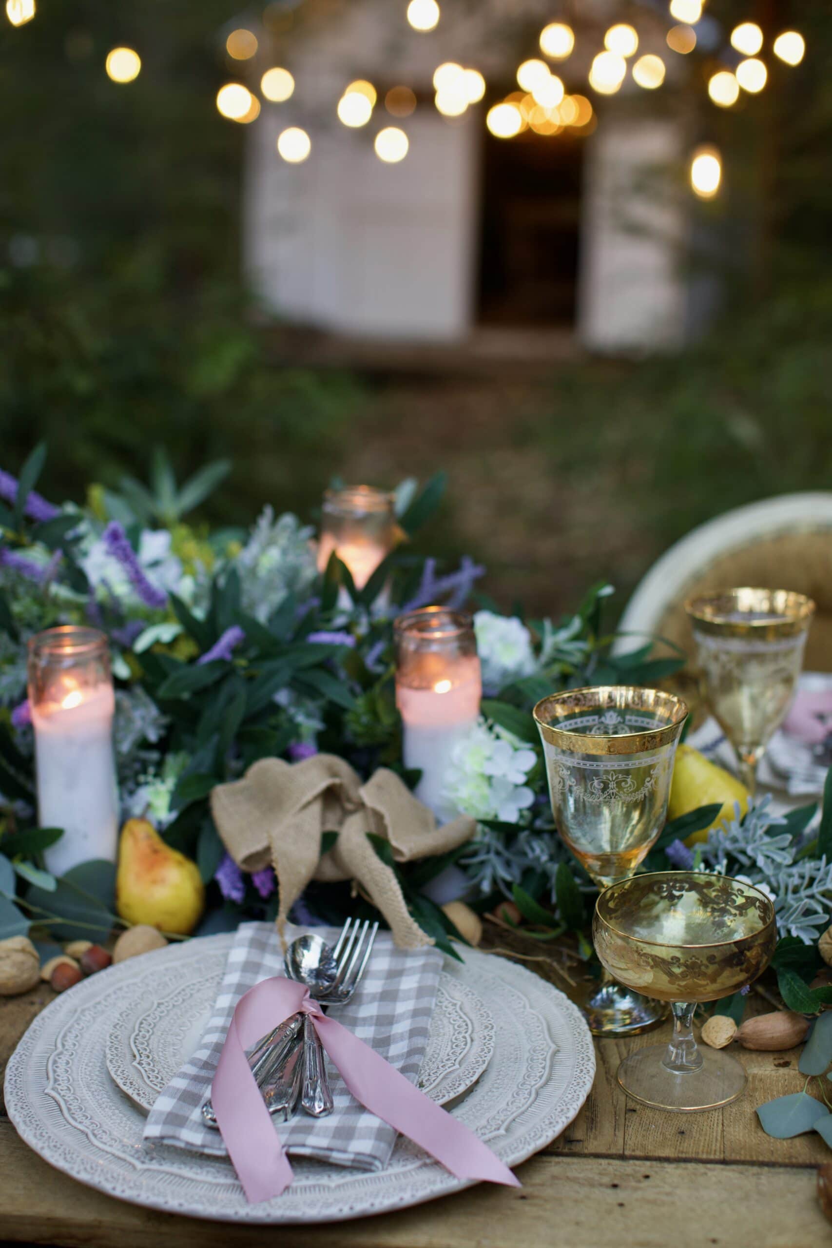 Spring Table Centerpiece Idea - French Country Cottage