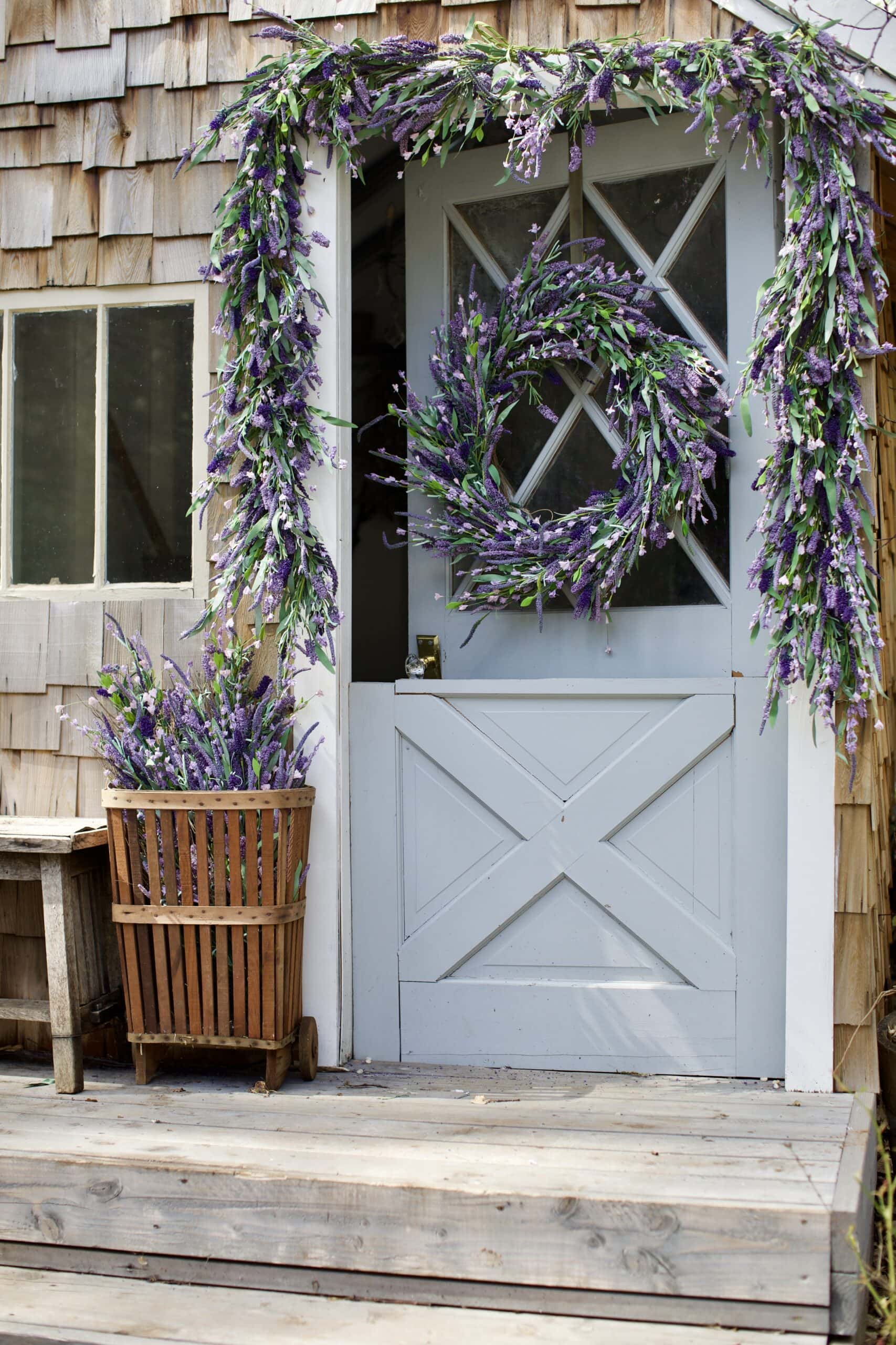 Spring Porch Decor - French Country Cottage