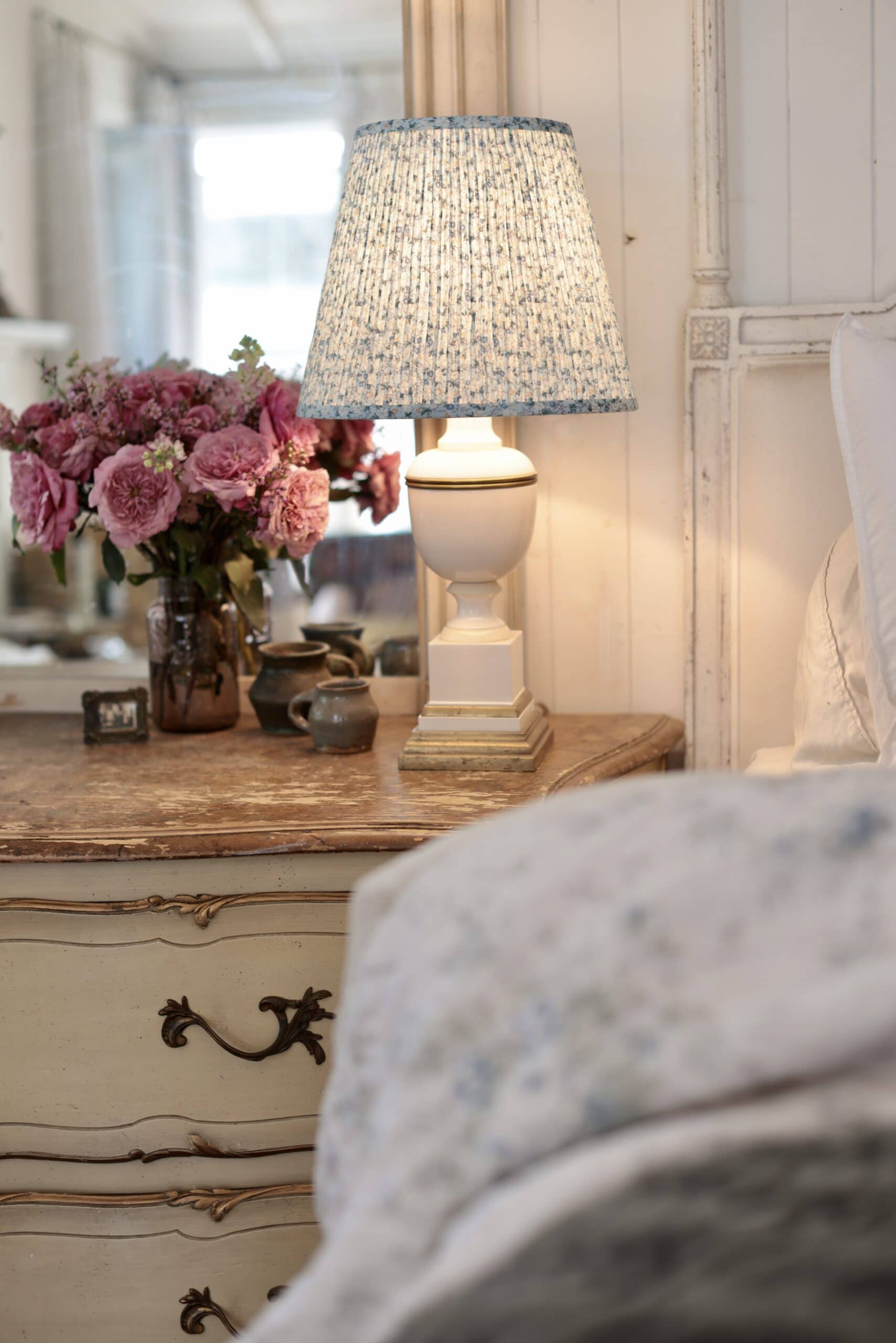 Beautiful Cottage Floral Lamp Shades - French Country Cottage